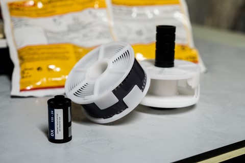 Cours photo argentique développement film